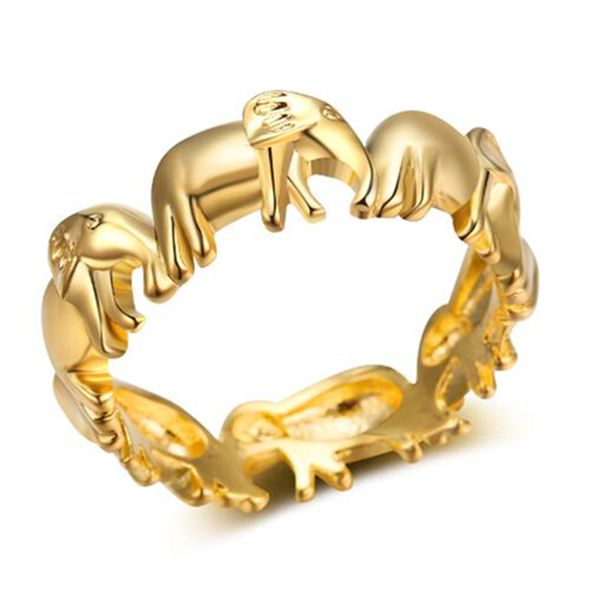 fashion european and american luxury elephant ring gold silver decoration rings wholesale
fashion european and american luxury elephant ring gold silver decoration rings wholesale