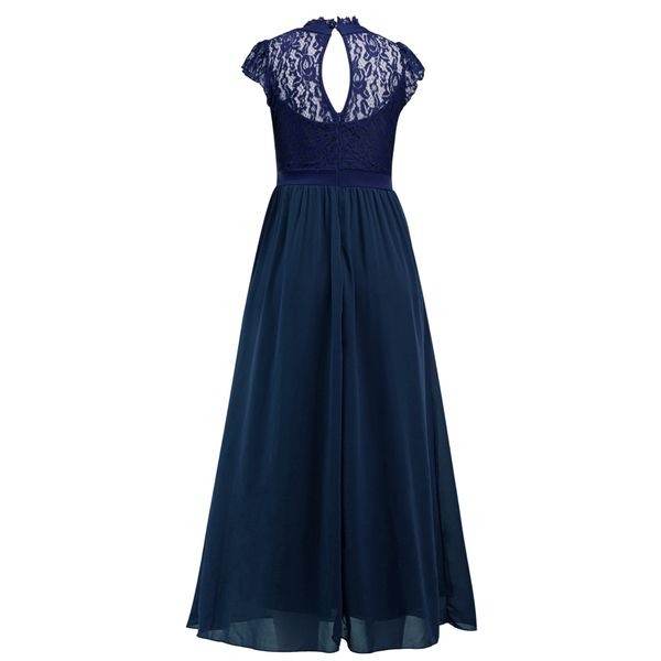 popular long dress cross-border womens lace dress bridesmaid dress european and american foreign trade, White;black
popular long dress cross-border womens lace dress bridesmaid dress european and american foreign trade, White;black