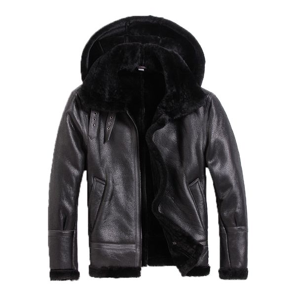 leather jacket men sheep shearing real fur coat natural wool coat for mens clothing winter jacket jaqueta de couro s-n-14 yy974, Black
leather jacket men sheep shearing real fur coat natural wool coat for mens clothing winter jacket jaqueta de couro s-n-14 yy974, Black