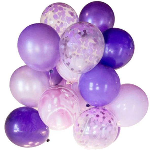 pack of 20/set agate confetti latex balloons wedding birthday party decor purple
pack of 20/set agate confetti latex balloons wedding birthday party decor purple