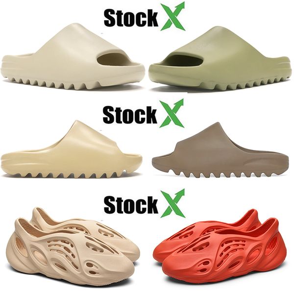 2020 designer slippers womens mens kanye west slide bone resin kids childrens plateform sandal grey earth brown stock x foam runner shoes, Black
2020 designer slippers womens mens kanye west slide bone resin kids childrens plateform sandal grey earth brown stock x foam runner shoes, Black