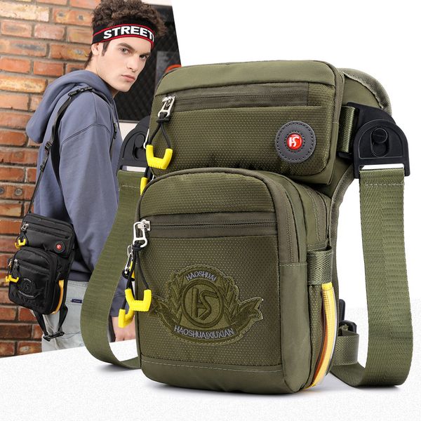 multi-functional outdoor tactical leg men body hugging anti-theft pocket waterproof nylon cloth chest pack shoulder bag
multi-functional outdoor tactical leg men body hugging anti-theft pocket waterproof nylon cloth chest pack shoulder bag