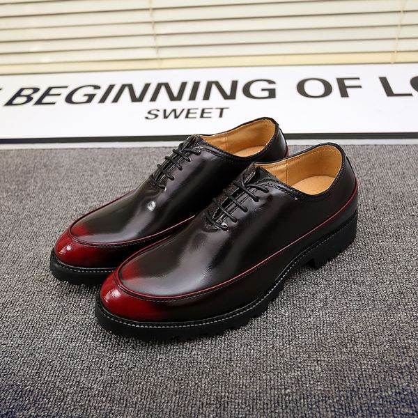 men's shoes 2019 autumn and winter leather luxury brand comfortable formal 39 leather slippers waterproof non-slip, Black
men's shoes 2019 autumn and winter leather luxury brand comfortable formal 39 leather slippers waterproof non-slip, Black