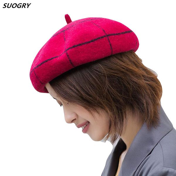 women winters berets stripe woolen hats wool beret women classic french wool felt hat artist beanie7 colors, Blue;gray
women winters berets stripe woolen hats wool beret women classic french wool felt hat artist beanie7 colors, Blue;gray