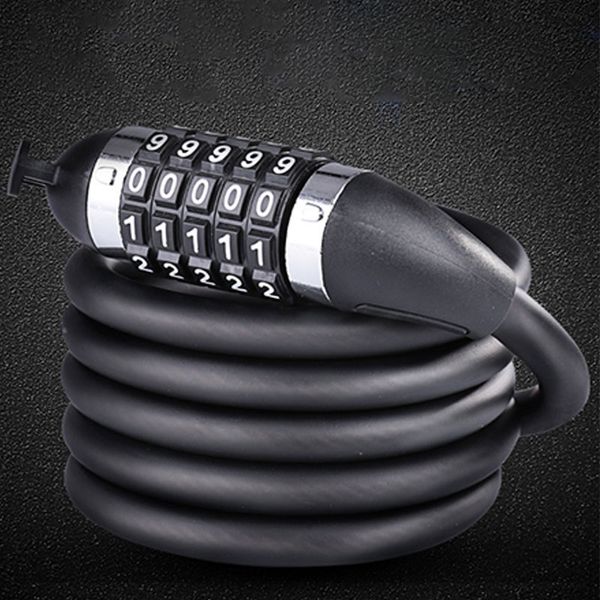 mtb bike lock 5 digit code combination bicycle security lock 1.2m-1.8m steel cable spiral bike cycling bicycle lock jc bike locks
mtb bike lock 5 digit code combination bicycle security lock 1.2m-1.8m steel cable spiral bike cycling bicycle lock jc bike locks