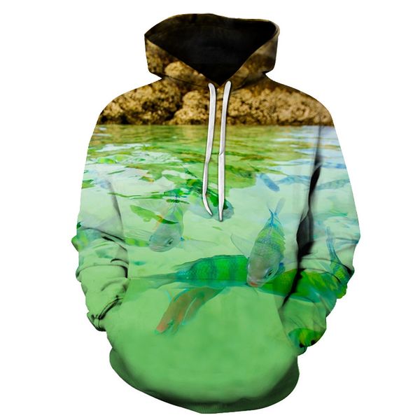 new 3d printed fish hoodie street clothing hoodie animal sportswear angler print sweatshirt, Black
new 3d printed fish hoodie street clothing hoodie animal sportswear angler print sweatshirt, Black