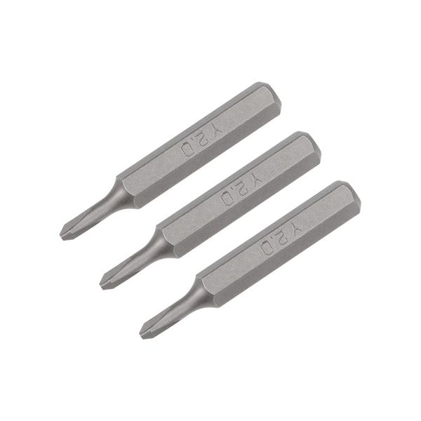 uxcell screwdriver bits 3pcs 5/32 inch hex shank y2.0 screwdriver bit set 28mm length s2 screw driver kit tools
uxcell screwdriver bits 3pcs 5/32 inch hex shank y2.0 screwdriver bit set 28mm length s2 screw driver kit tools