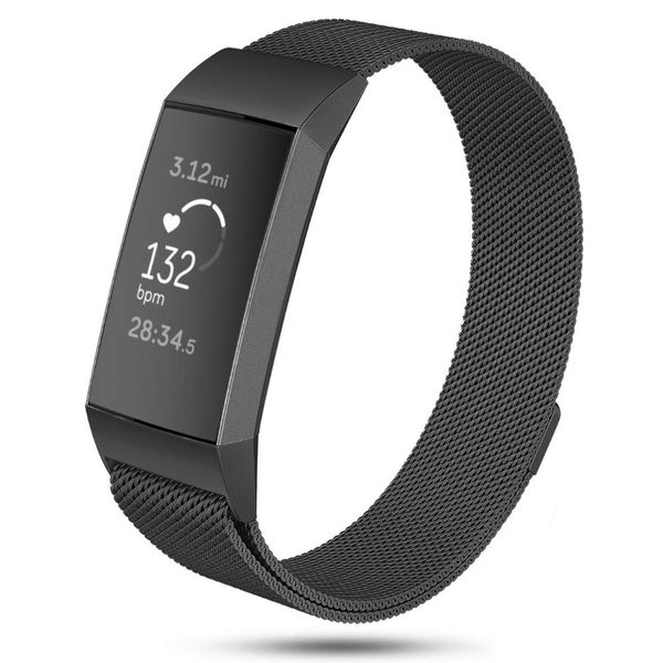 metal bands for fitbit charge 3 & charge 3 se fitness tracker milanese stainless steel magnetic replacement for women men 9.14
metal bands for fitbit charge 3 & charge 3 se fitness tracker milanese stainless steel magnetic replacement for women men 9.14