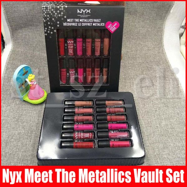 NYX профессионального макияж Встречайте металлик перепрыгнуть decouvrez ль COFFRET metalics 12
NYX профессионального макияж Встречайте металлик перепрыгнуть decouvrez ль COFFRET metalics 12