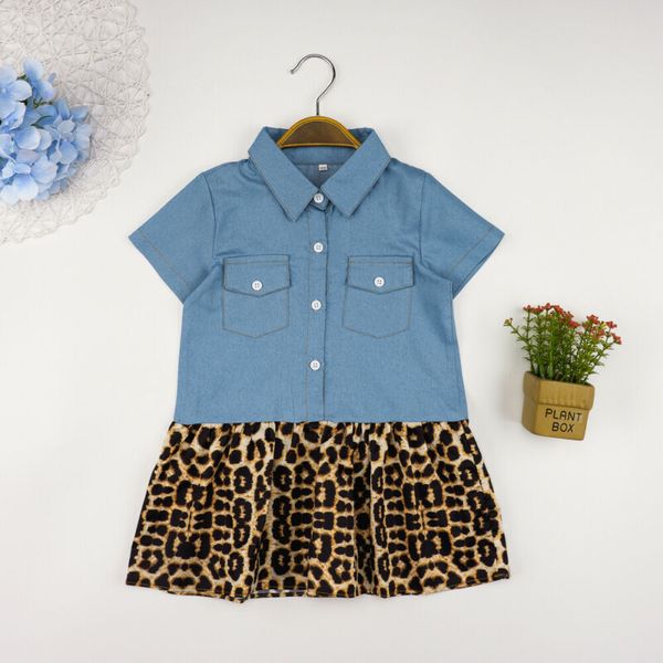 new fashion summer 1-6years toddler infant baby kid girl clothes princess leopard short sleeve tutu dress denim, Red;yellow
new fashion summer 1-6years toddler infant baby kid girl clothes princess leopard short sleeve tutu dress denim, Red;yellow