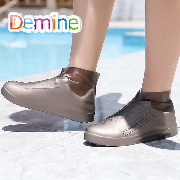 1 pair reusable silicone shoe cover women's waterproof rain shoes covers outdoor camping slip-resistant rubber rain boo, White;pink
1 pair reusable silicone shoe cover women's waterproof rain shoes covers outdoor camping slip-resistant rubber rain boo, White;pink