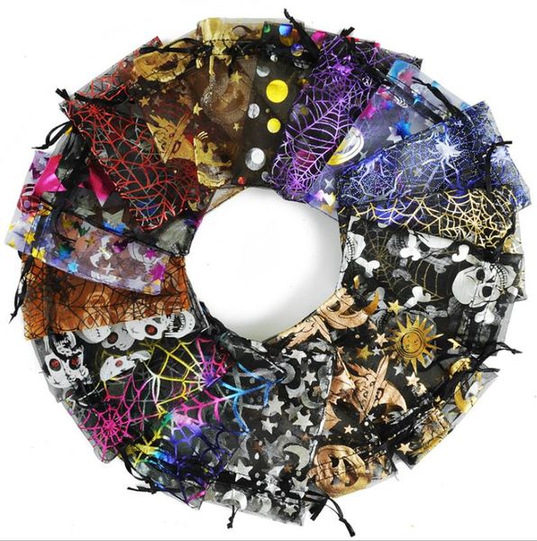 50 шт 9x12cm ювелирных изделий упаковка из органзы мешок хэллоуин дизайна праздник партии благосклонности конфеты мешок, Pink;blue
50 шт 9x12cm ювелирных изделий упаковка из органзы мешок хэллоуин дизайна праздник партии благосклонности конфеты мешок, Pink;blue