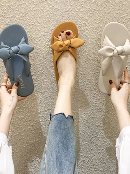 slippers female summer ins tide 2020 new wild flat bow bow sandals and slippers can be wet water drag, Black
slippers female summer ins tide 2020 new wild flat bow bow sandals and slippers can be wet water drag, Black