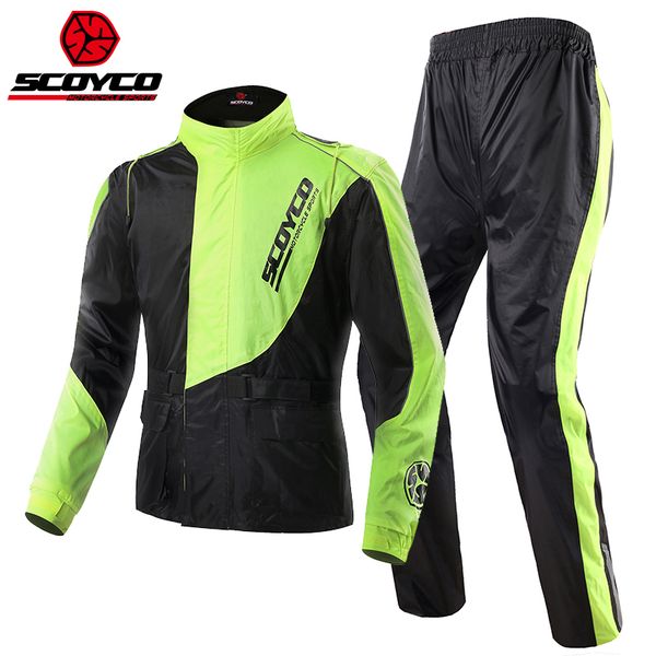 scoyco men's motorcycle raincoat suit separates outdoors riding reflective raincoat bicycle motorbike sportswear rain gear rc01
scoyco men's motorcycle raincoat suit separates outdoors riding reflective raincoat bicycle motorbike sportswear rain gear rc01