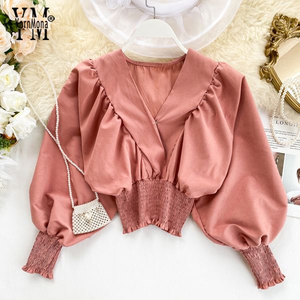 yornmona ins мода crop top блуза женщина 2019 v шея осень короткой блузка рубашка женского эластичный пояс vintage блуза розовая, White
yornmona ins мода crop top блуза женщина 2019 v шея осень короткой блузка рубашка женского эластичный пояс vintage блуза розовая, White