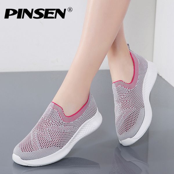 pinsen fashion summer sneakers women shoes breathable mesh casual shoes woman slip-on lightweight ladies chaussures femme, Black
pinsen fashion summer sneakers women shoes breathable mesh casual shoes woman slip-on lightweight ladies chaussures femme, Black