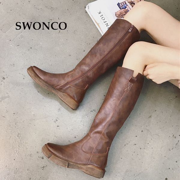 swonco women's high boots 2018 winter short plush knee-high boot ladies shoes leather boots women winter long shoes, Black
swonco women's high boots 2018 winter short plush knee-high boot ladies shoes leather boots women winter long shoes, Black
