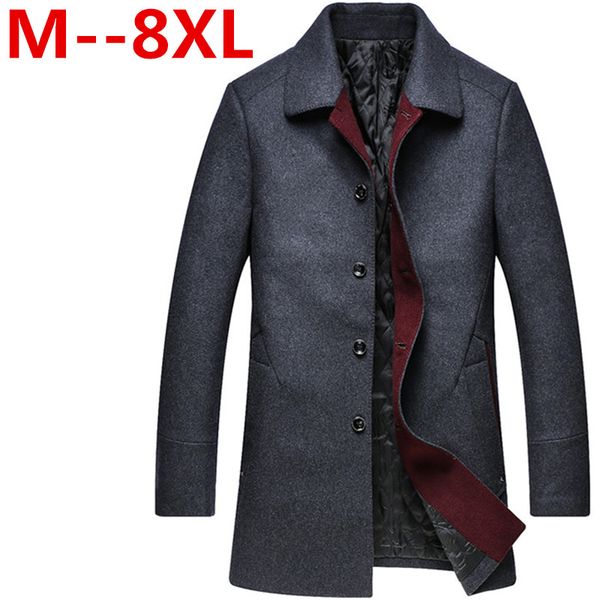 10xl 8xl 6xl 5xl 4xl high-grade new fashion brand-clothing jacket men wool coat pea coats men long wool & blends winter coat, Black
10xl 8xl 6xl 5xl 4xl high-grade new fashion brand-clothing jacket men wool coat pea coats men long wool & blends winter coat, Black