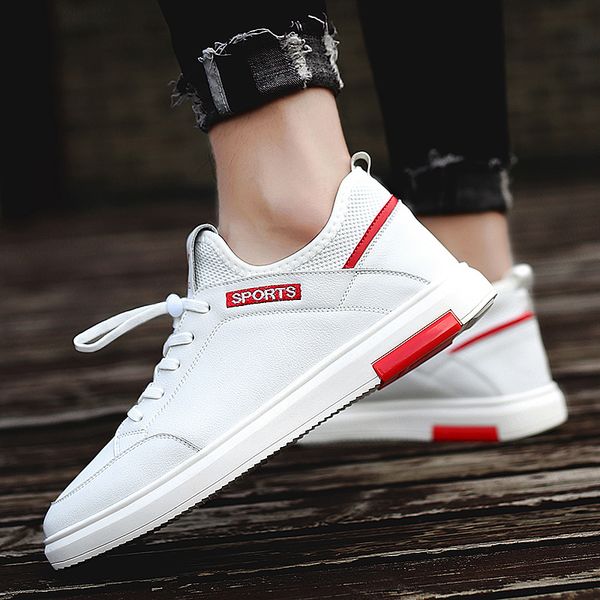 men's leather casual shoes classic fashion male lace up flats black white men flat heel sneakers anti slippery flats shoes
men's leather casual shoes classic fashion male lace up flats black white men flat heel sneakers anti slippery flats shoes