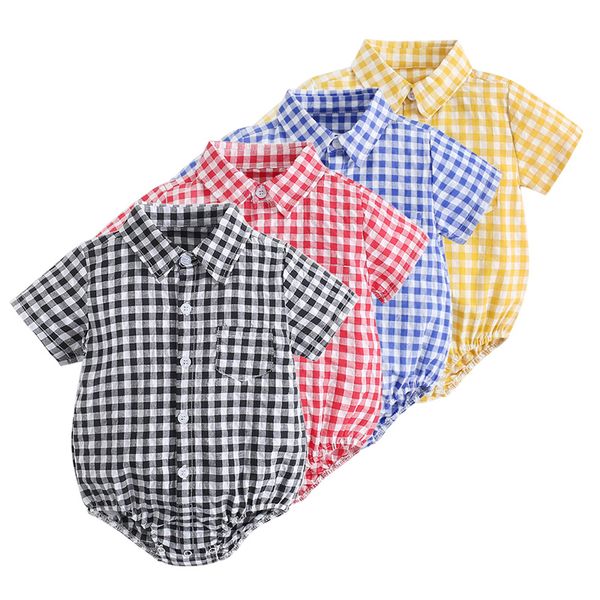 infant baby boy girl bodysuits plaid print short sleeve kids girls boys bodysuit newborn jumpsuit clothes, Blue
infant baby boy girl bodysuits plaid print short sleeve kids girls boys bodysuit newborn jumpsuit clothes, Blue