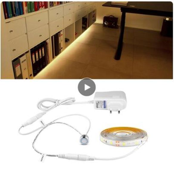 led cabinet light led strip dimmable touch switch kitchen wardrobe cupboard closet desk lamp ribbon tape + eu power adapter 12v
led cabinet light led strip dimmable touch switch kitchen wardrobe cupboard closet desk lamp ribbon tape + eu power adapter 12v