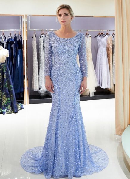 fashion elegant champagne long sleeves mermaid heavy beading tulle long party formal evening dresses women night prom dresses, Black;red
fashion elegant champagne long sleeves mermaid heavy beading tulle long party formal evening dresses women night prom dresses, Black;red