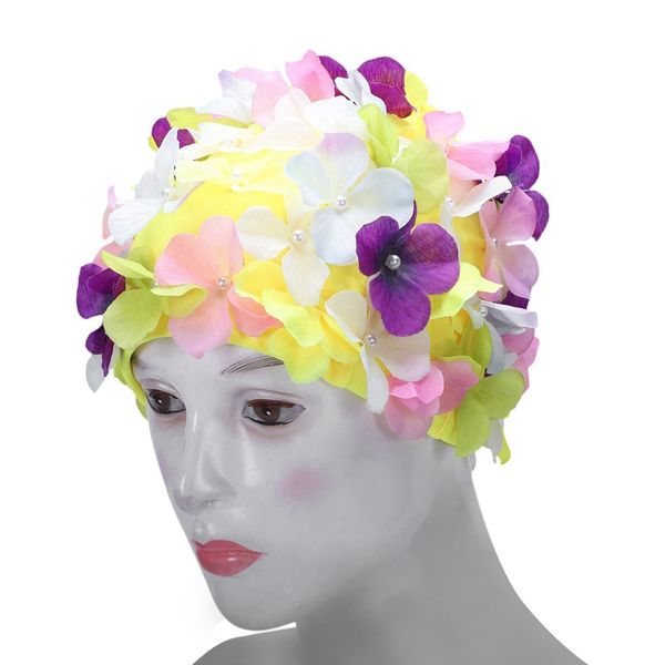 fashion waterproof flower swimming cap ladies handmade swimming cap petal hair care hat ear protection
fashion waterproof flower swimming cap ladies handmade swimming cap petal hair care hat ear protection