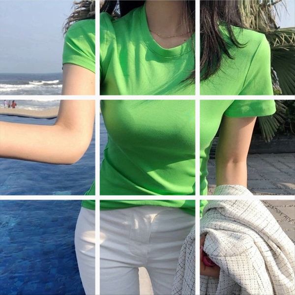 basic candy color candy short-sleeved t- summer slim chic simple base shirt cotton short-sleeved shirt female, White
basic candy color candy short-sleeved t- summer slim chic simple base shirt cotton short-sleeved shirt female, White