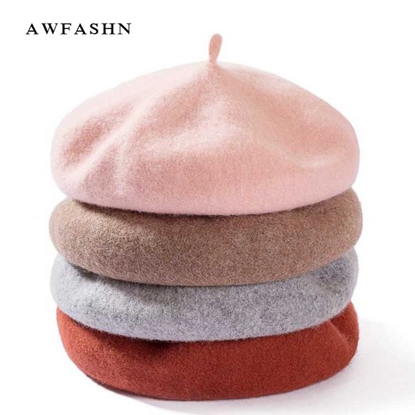 2018 women elegant beret winter warm female british style lady painter bonnet hats solid color wholesale red beret, Blue;gray
2018 women elegant beret winter warm female british style lady painter bonnet hats solid color wholesale red beret, Blue;gray