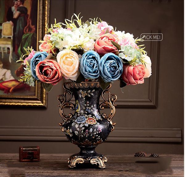alice european retro resin vase+artificial flower set decor home livingroom furnishings decoration tv cabinet ornaments crafts
alice european retro resin vase+artificial flower set decor home livingroom furnishings decoration tv cabinet ornaments crafts