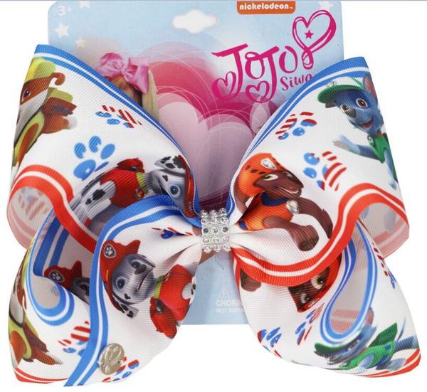 new cartoon print dog large 8inch hair bows handmade grosgrain ribbon bowknot with alligator clip for kids girls headwear 12pcs, Slivery;white
new cartoon print dog large 8inch hair bows handmade grosgrain ribbon bowknot with alligator clip for kids girls headwear 12pcs, Slivery;white