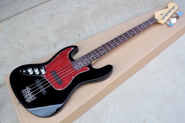 new 4 strings rosewood fingerboard left-handed electric bass guitar with red pearl pickguard,chrome hardware,2 pickups,offer customize
new 4 strings rosewood fingerboard left-handed electric bass guitar with red pearl pickguard,chrome hardware,2 pickups,offer customize