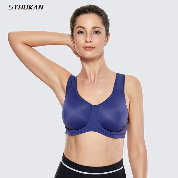 syrokan women's max control solid plus size high impact underwire sports bra, White;black
syrokan women's max control solid plus size high impact underwire sports bra, White;black