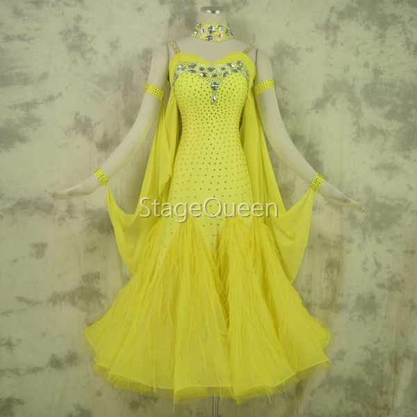 custom yellow rhinestones women standard ballroom dresses girls dancing costume waltz ballroom competition dance dress, Black;red
custom yellow rhinestones women standard ballroom dresses girls dancing costume waltz ballroom competition dance dress, Black;red