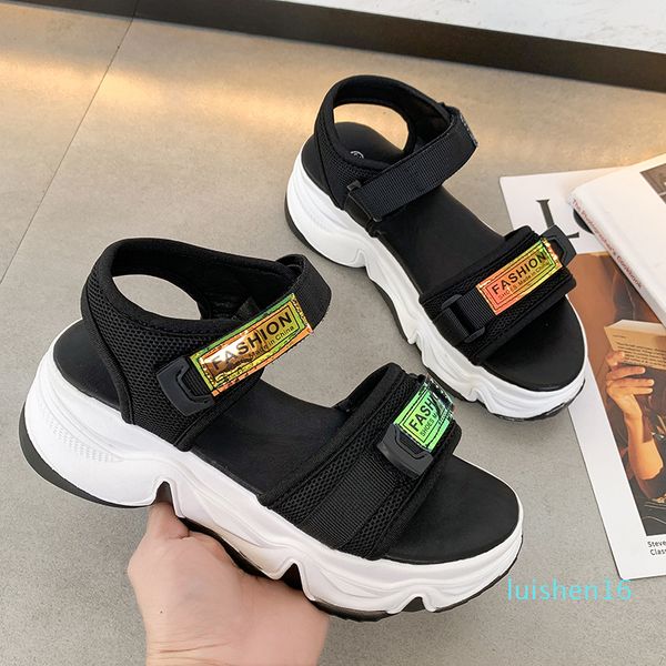dropshipping fashion thick bottom open toe casual shoes woman white black ladies sport sandals summer women platform sandals
dropshipping fashion thick bottom open toe casual shoes woman white black ladies sport sandals summer women platform sandals
