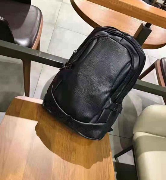2020 new xa5918 brand men backpack leather pu school backpack bag fashion waterproof travel bag casual leather book bag male