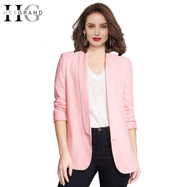 hee grand 2018 autumn casual solid jaqueta women plus size open stitch slim jacket women shawl collar mulheres negras wwx418, Black;brown
hee grand 2018 autumn casual solid jaqueta women plus size open stitch slim jacket women shawl collar mulheres negras wwx418, Black;brown