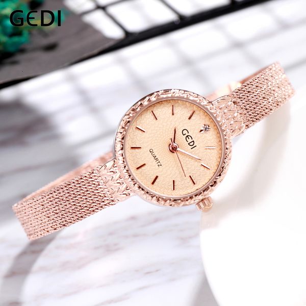 gedi brand luxury rose gold bracelet watches women ladies fashion shining crystal dress quartz wristwatch rhinestone watch cj191213, Slivery;brown
gedi brand luxury rose gold bracelet watches women ladies fashion shining crystal dress quartz wristwatch rhinestone watch cj191213, Slivery;brown