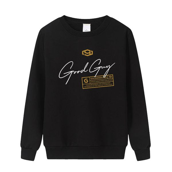 new arrival kpop sf9 good new same printing thin hoodies o neck pullover loose sweatshirt 3 colors, Black
new arrival kpop sf9 good new same printing thin hoodies o neck pullover loose sweatshirt 3 colors, Black