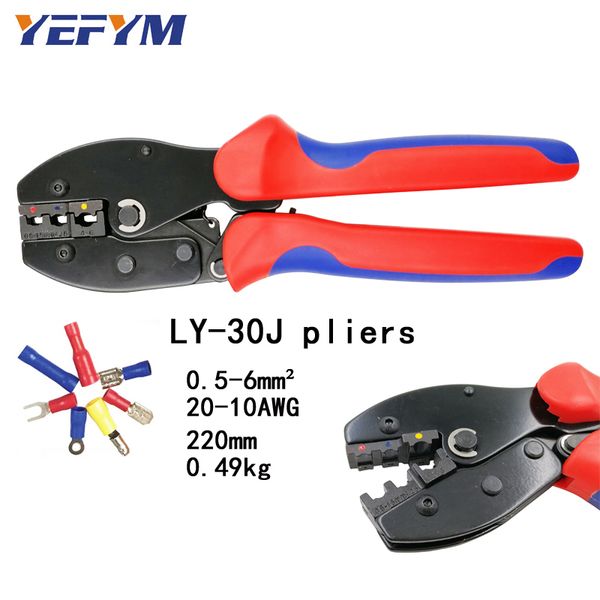 yefym ly-30j crimping tools pliers for 22-10 awg 0.5-6.0mm2 of insulated car auto terminals & connectors crimping plier wire
yefym ly-30j crimping tools pliers for 22-10 awg 0.5-6.0mm2 of insulated car auto terminals & connectors crimping plier wire