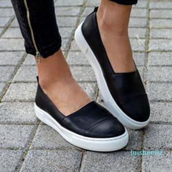 woman casual slip on loafers boat shoes moccasins spring women leather loafers slip-on ballet flats white black shoes l02 
woman casual slip on loafers boat shoes moccasins spring women leather loafers slip-on ballet flats white black shoes l02