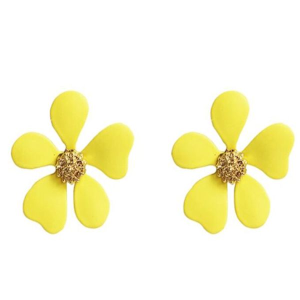 sweet flower earrings for women fresh four-petal stereo flower stud earrings fashion temperament flower earring, Golden
sweet flower earrings for women fresh four-petal stereo flower stud earrings fashion temperament flower earring, Golden