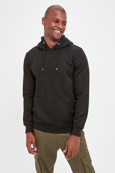 trendyol male kangaroo pocket hooded sweatshirt new tmnaw20sw0720 fashion sweatshirt clothing supplies, Black
trendyol male kangaroo pocket hooded sweatshirt new tmnaw20sw0720 fashion sweatshirt clothing supplies, Black