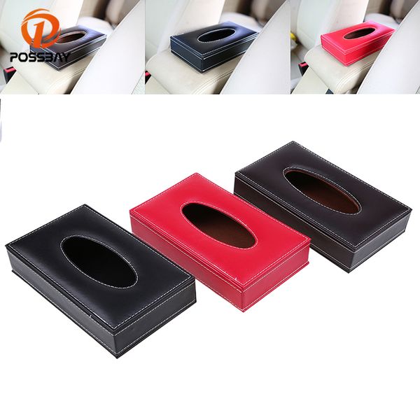 possbay red/black dark black leather tissue box cover office home car napkin toilet paper holder case business tissue box holder
possbay red/black dark black leather tissue box cover office home car napkin toilet paper holder case business tissue box holder