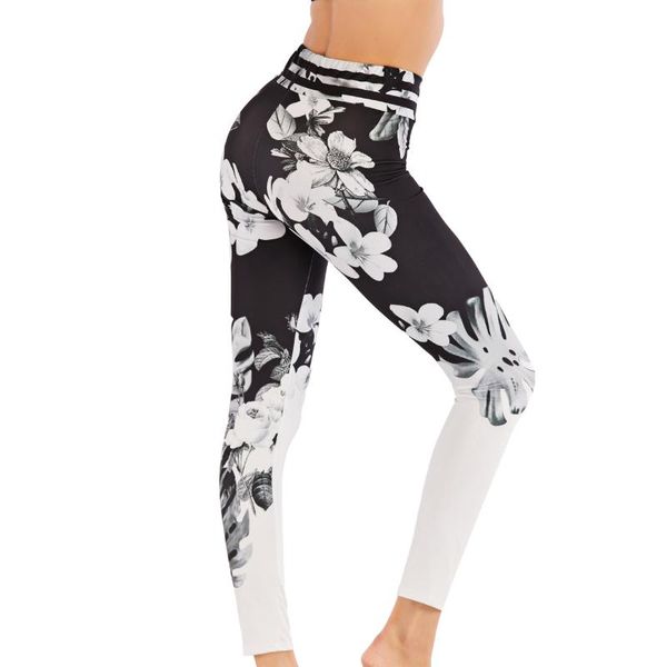 women's popular flower floral printed casual high-waist slim-fit comfortable quick-dry sports gym yoga pants, White;red
women's popular flower floral printed casual high-waist slim-fit comfortable quick-dry sports gym yoga pants, White;red