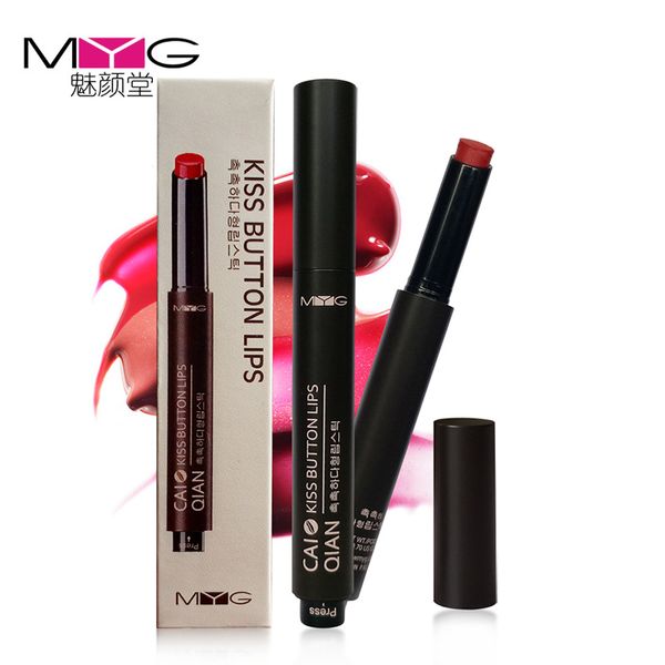 Christmas Gift Fashion Women Makeup 16 Colors To Choose Glossy Lip Rouge Matte Lipstick Waterproof Cosmetics Lips Press Lipstick