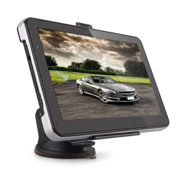 

7 inch car capacitive screen gps navigator fm 8g 256m mp3/mp4 driving voice navigator australia map car dvr