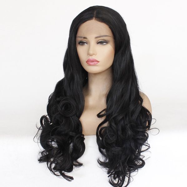 soft long body wave hair glueless synthetic lace front wig for women black purple heat resistant fiber natural hairline wigs
soft long body wave hair glueless synthetic lace front wig for women black purple heat resistant fiber natural hairline wigs