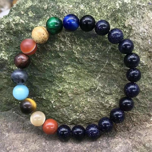 dropship planetary sky blue sandstone moon stone crystal natural stone beads galaxy planets solar system chakra bracelet bangle, Black
dropship planetary sky blue sandstone moon stone crystal natural stone beads galaxy planets solar system chakra bracelet bangle, Black