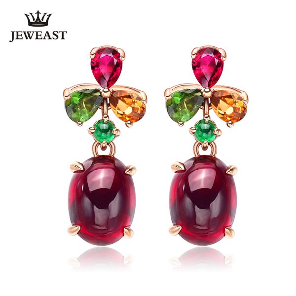 lszb natural garnet 18k pure gold earring real au 750 solid gold earrings diamond trendy fine jewelry sell new 2019, Golden;silver
lszb natural garnet 18k pure gold earring real au 750 solid gold earrings diamond trendy fine jewelry sell new 2019, Golden;silver